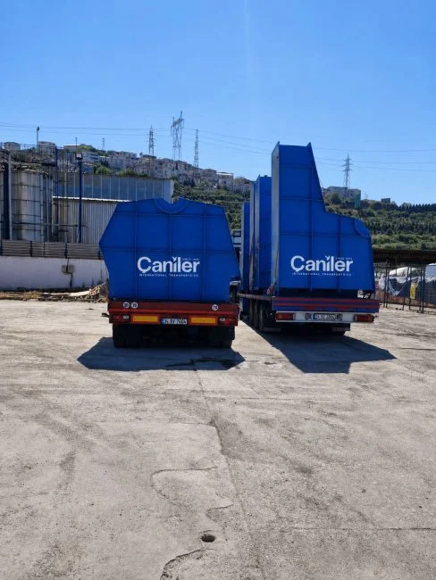 Kroman Çelik için özel makine taşımacılığı: proje tamamlandı