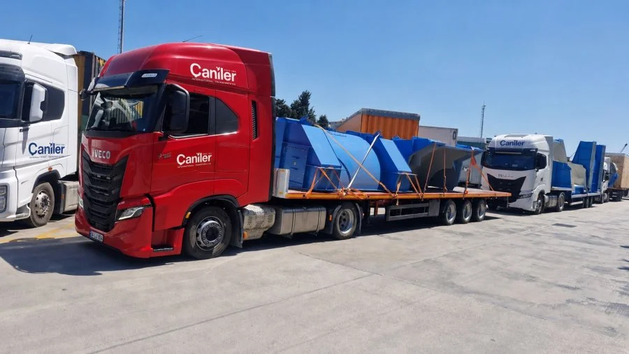Special machinery transport for Kroman Çelik: project completed